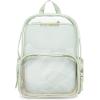 imageSteve Madden Womens Clear Backpack with Tech Pouch Black One SizeBeige