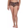 imageSteve Madden Womens Mesh Boyshort UnderwearLeopard