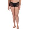 imageSteve Madden Womens Mesh Boyshort UnderwearBlack