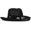 imageSteve Madden Womens Locket Cowboy HatBlack