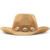 imageSteve Madden Womens Locket Cowboy HatTan