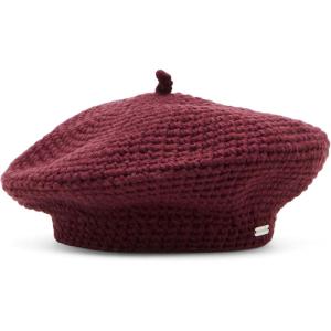 imageSteve Madden Womens Chunky Knit BeretWine