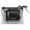 imageSteve Madden Dominic Clear Pouch with Card Case Gift SetBlack
