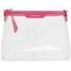 imageSteve Madden Dominic Clear Pouch with Card Case Gift SetHot Pink