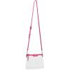 imageSteve Madden Dominic Clear Pouch with Card Case Gift SetHot Pink