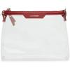 imageSteve Madden Dominic Clear Pouch with Card Case Gift SetRed