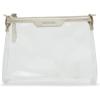 imageSteve Madden Dominic Clear Pouch with Card Case Gift SetSilver