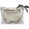 imageSteve Madden Dominic Clear Pouch with Card Case Gift SetSilver