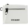 imageSteve Madden Dominic Clear Pouch with Card Case Gift SetWhite