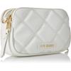 imageSteve Madden Womens Daisy Quilted CrossbodyWhite