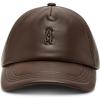 imageSteve Madden Womens Soft Faux Leather Bb CapChocolate