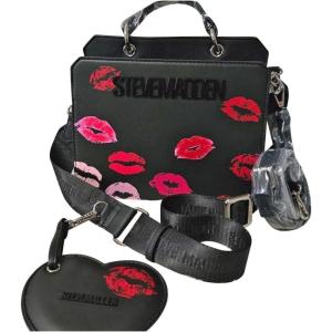 imageSteve Madden Bevelyn Convertible Crossbody BagBlackValentine Kisses