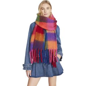 imageSteve Madden Womens Snow ScarfWarm Multi