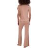 imageSteve Madden Womens Ribbed ShortSleeve Sleep TeePraline