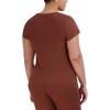 imageSteve Madden Womens Ribbed ShortSleeve Sleep TeeTiramisu