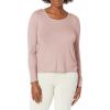 imageSteve Madden Womens Ribbed LongSleeve Sleep TeeBark