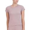 imageSteve Madden Womens Ribbed ShortSleeve Sleep TeeBark