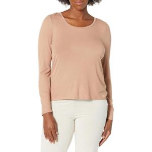 imageSteve Madden Womens Ribbed LongSleeve Sleep TeePraline
