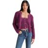 imageSteve Madden Womens Apparel Emelia Sweater JacketAubergine
