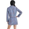 imageSteve Madden Womens Apparel Seraphine BlazerBlue Multi