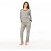 imageSteve Madden Womens Pajama 3 Piece Set Long Sleeve Shirt Pants Lounge ShortsDiamond Snake Geo