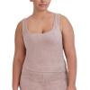 imageSteve Madden Womens ScoopNeck Chenille Sleep Tank TopBark