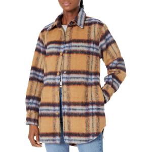 imageSteve Madden Apparel Womens Eldridge Shirt JacketCream Multi