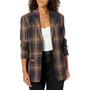 imageSteve Madden Womens Frida BlazerNavy Plaid