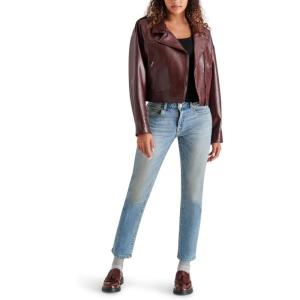imageSteve Madden Womens Vicente JacketBurgundy