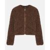imageSteve Madden Womens Apparel Teddy JacketBrown