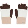 imageSteve Madden CLOCKBLOCK Knit Long Cuff Magic Gloves  Multi TAN