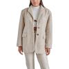imageSteve Madden Womens Nana Blazer CoatOatmeal Heather