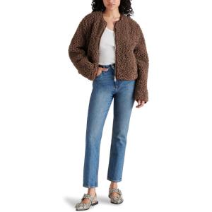 imageSteve Madden Womens Apparel Teddy JacketBrown