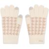 imageSteve Madden Womens 3 Pc Pattern  Classic Magic Glove SetGlovesBlush