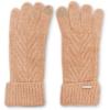 imageSteve Madden Womens Lurex Infused Chevron Knit GloveCamel