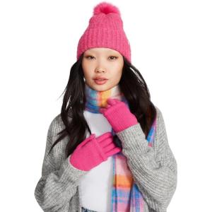 imageSteve Madden KNIT GLOVES HOT PINK