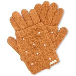 imageSteve Madden Womens Glove With Pearl Arm SleeveGlovesCamel