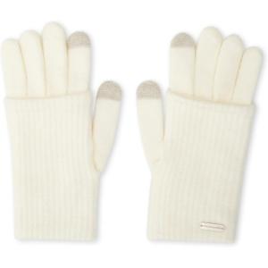 imageSteve Madden Womens Knitlong Cuff Magic GlovesWhite