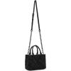 imageSteve Madden MICKEYR Quilted Top Handle Crossbody with Stones Black