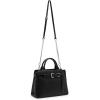 imageSteve Madden Roxanne Smooth Satchel with Patent BeltBlack