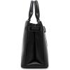 imageSteve Madden Roxanne Smooth Satchel with Patent BeltBlack
