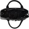 imageSteve Madden Roxanne Smooth Satchel with Patent BeltBlack