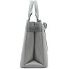 imageSteve Madden Roxanne Smooth Satchel with Patent BeltLight Grey