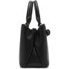 imageSteve Madden Sherrie Belted Smooth Small Top HandleBlack
