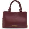 imageSteve Madden Sherrie Belted Smooth Small Top HandleWine