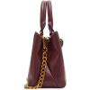 imageSteve Madden Sherrie Belted Smooth Small Top HandleWine