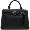 imageSteve Madden Roxanne Smooth Satchel with Patent BeltBlack