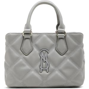 imageSteve Madden Mickey Quilted Top Handle CrossbodyLight Grey