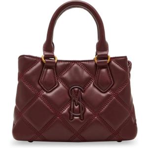 imageSteve Madden Mickey Quilted Top Handle CrossbodyWine