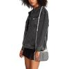 imageSteve Madden Daisy Quilted Double Zip CrossbodyLight Grey